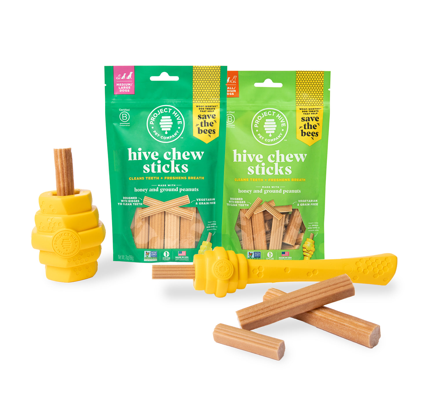 interactive dog toys treats bundle for medium/large dogs
